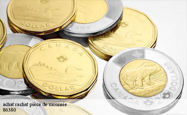 achat rachat pièce de monnaie  86380