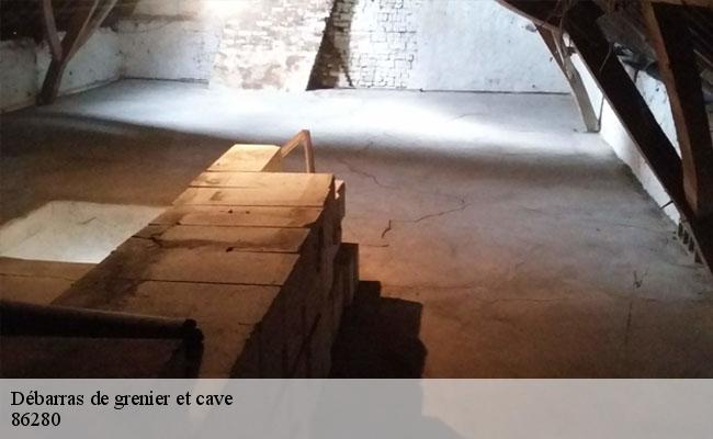 Débarras de grenier et cave  86280