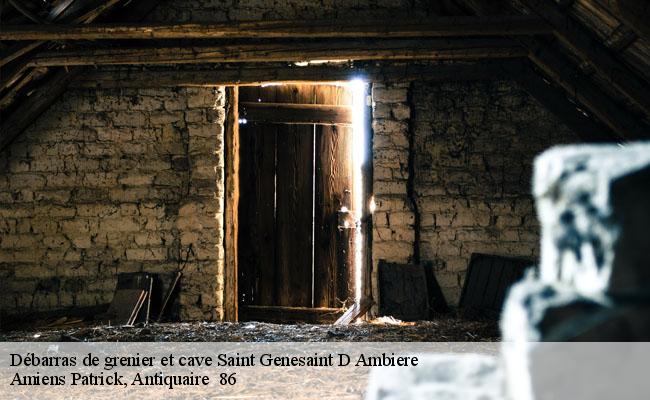 Débarras de grenier et cave  86140